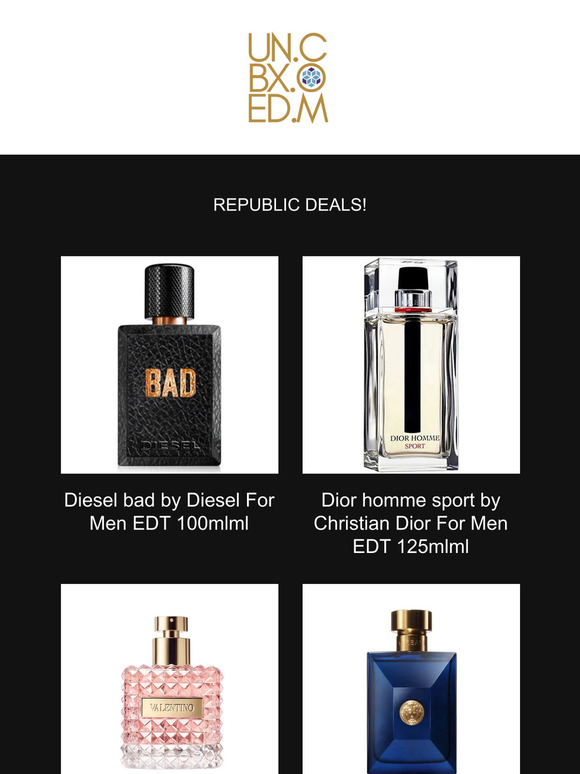 New Arrivals Perfumes at Special Deal this Republic!