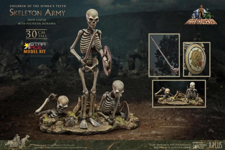 Monsters In Motion: Model Kits In Stock And Pre-orders, Harryhausen 