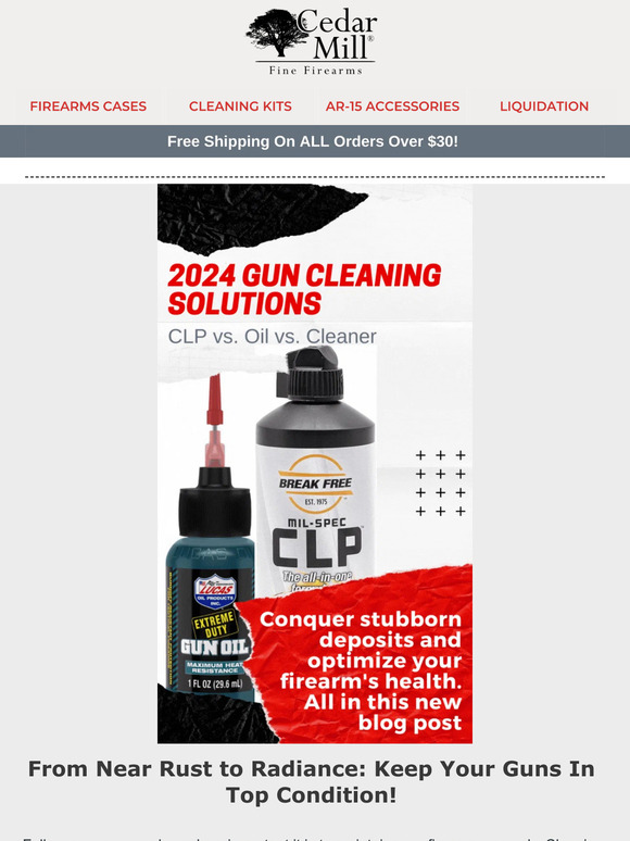 Save $$$ with These Top-Rated Gun Cleaners