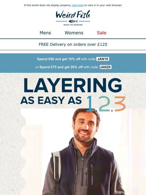 Layering - as easy as 1,2,3