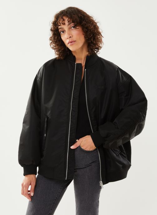 Tommy Jeans Tjw Ovr Tonal Applique Bomber - Nero