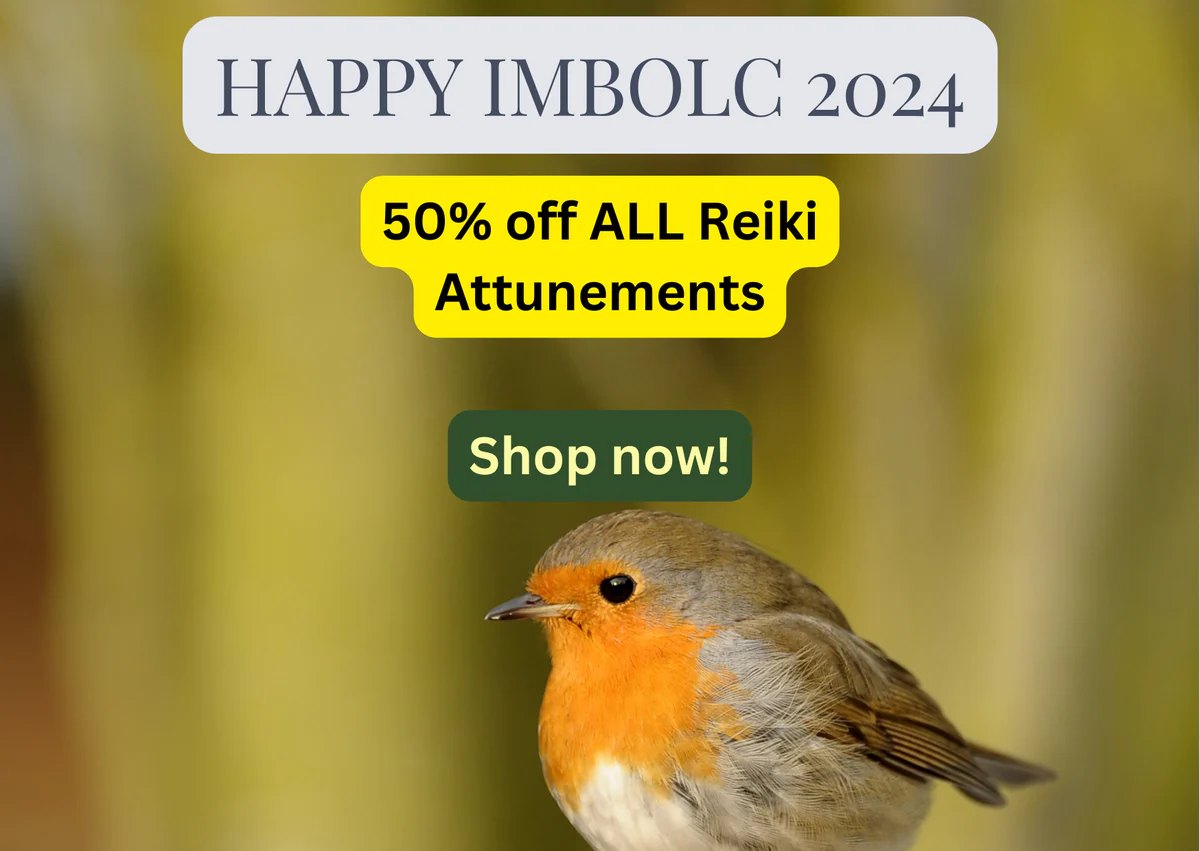 Reiki Master Home Study Course. Happy Imbolc 2024 (almost!) Milled