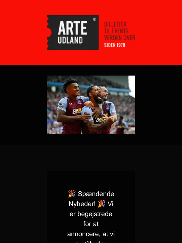 Aston Villa-kampe nu til salg – Skaf dine billetter! ⚽🎫