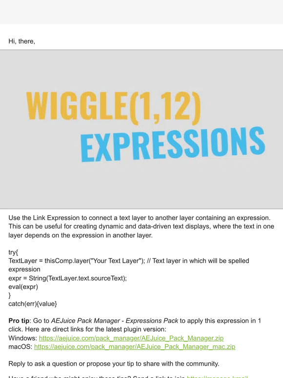 Link Expression