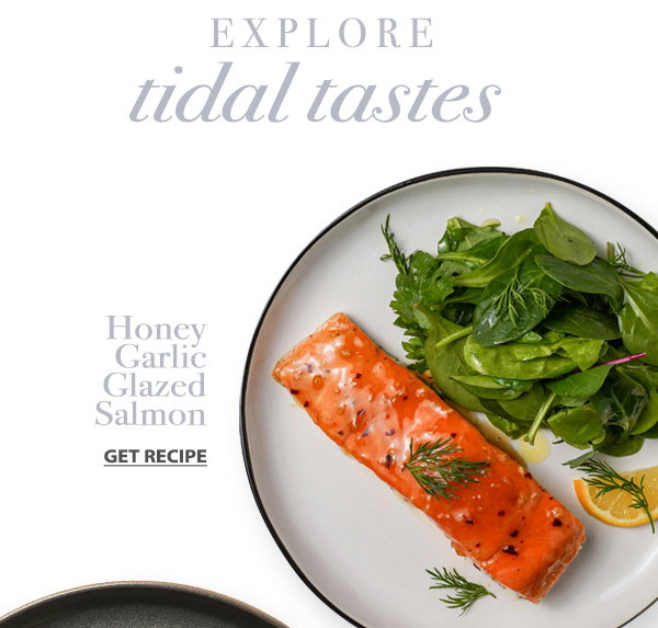 HONEY GARLIC GLAZED SALMON