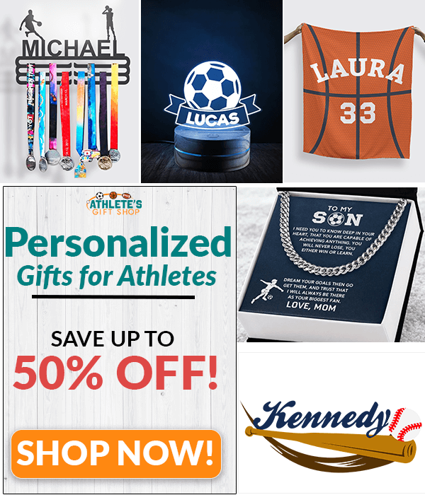 Athlete's Gift Shop 🎁 Surprise Your Athlete with a Gift That Speaks