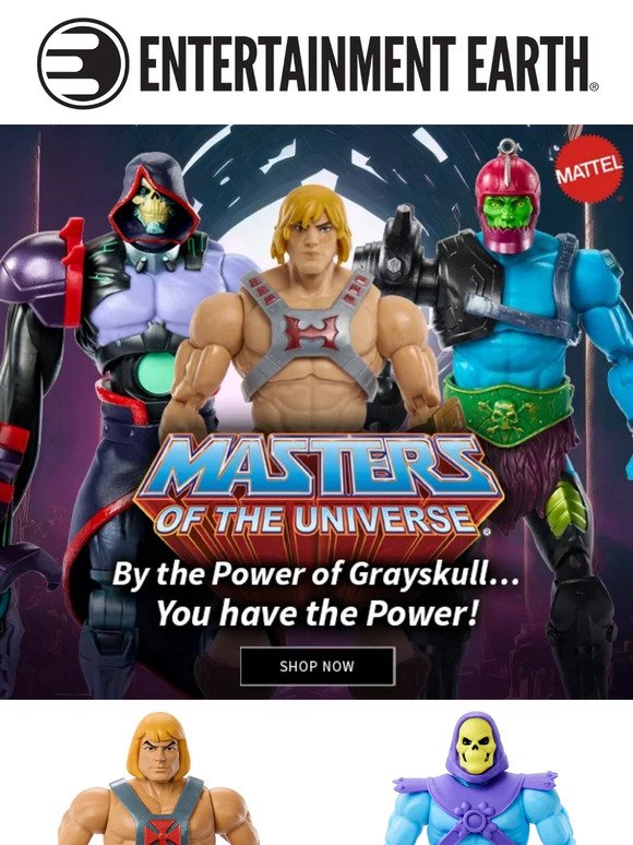 By the Power of Grayskull! Grab These MOTU Figures