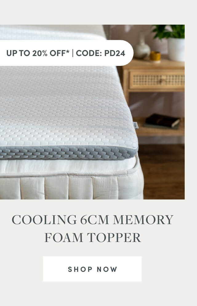COOLING 6CM MEMORY FOAM TOPPERS