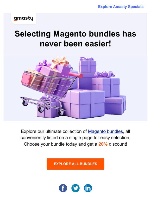 🛒 Every Magento bundle, all in one place!
