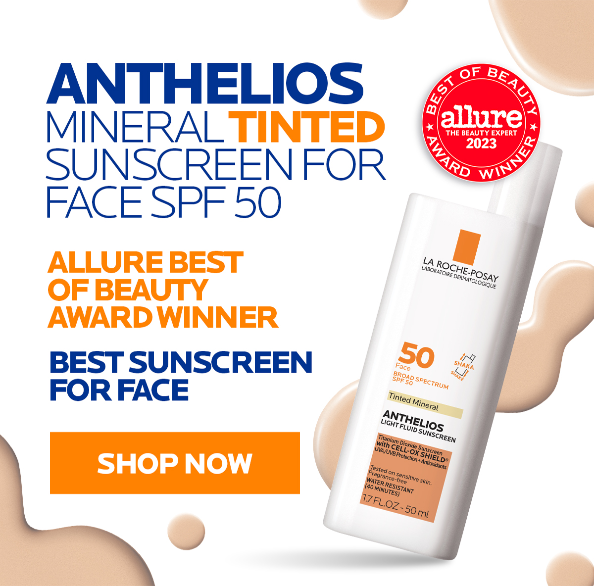 La Roche Posay Must have Awardwinning sunscreen Milled