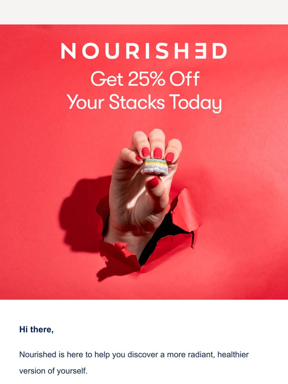 Get 25% Off Your Stacks Today