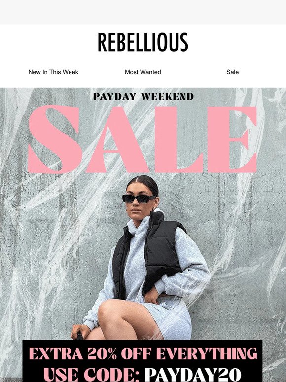⚡⏳ PAYDAY WEEKEND OFFER ⏳⚡