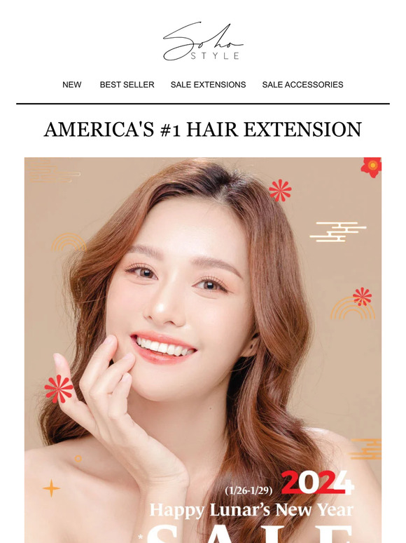 48hrs LEFT! EXTRA 20% OFF on Extensions!