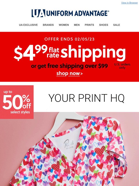 Sweetheart Deals ❤️ Up to 50% off Valentine's Print & more