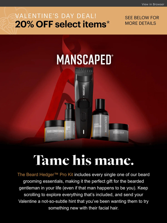 Manscaped: A beard’s best friend: The Beard Hedger™ Pro Kit | Milled