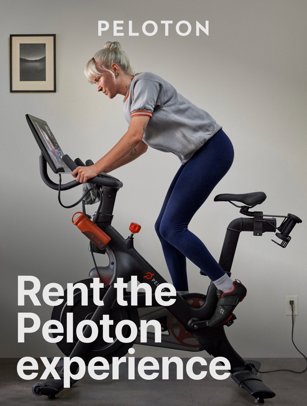 Rent the Peloton experience