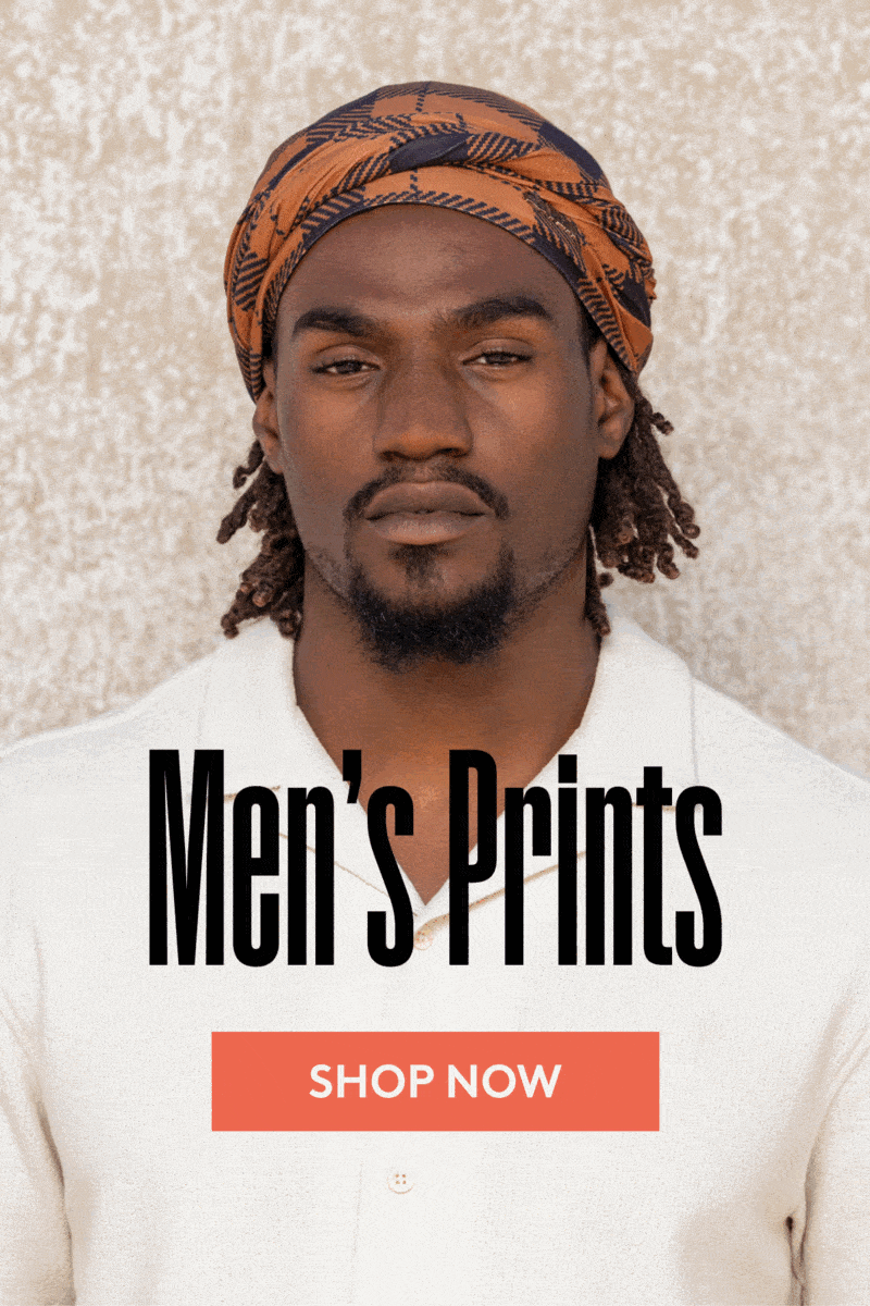 You Go Natural BACK IN STOCK Men's Prints 🤝🏾 Milled