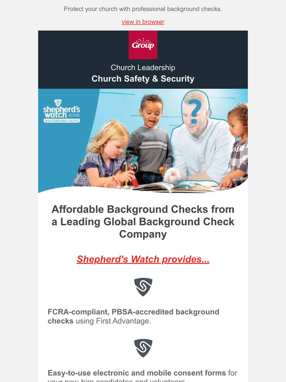 Don’t Risk Your Church's Safety