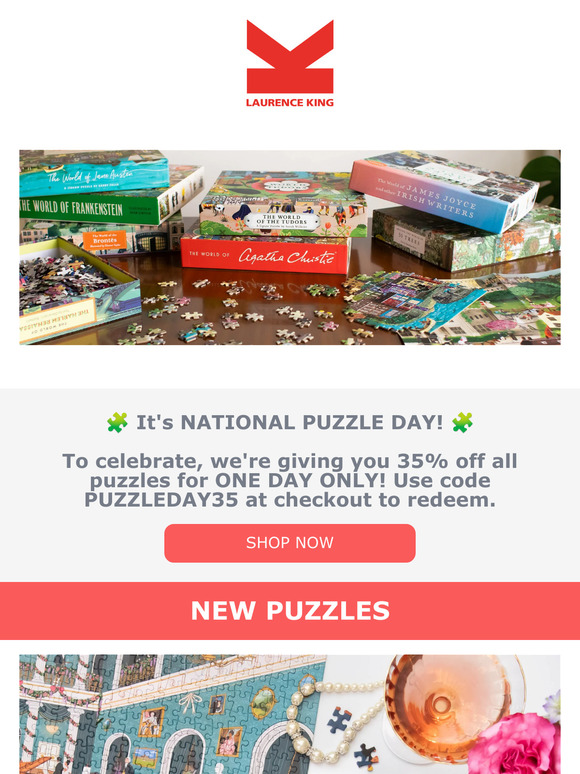 It's  National Puzzle Day! 🧩