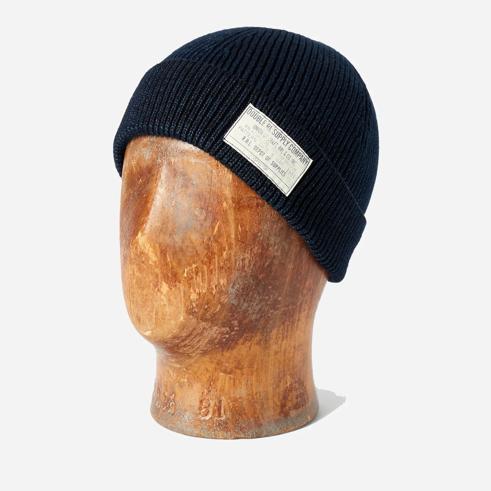 Indigo-Dyed Cotton Watch Cap - Midnight Blue