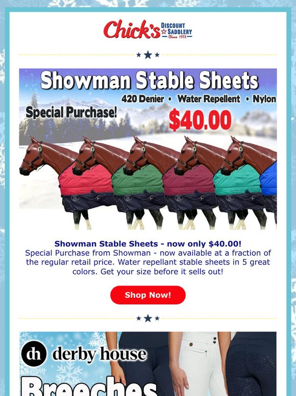 Stable Sheets only $40 🐎 🤩
