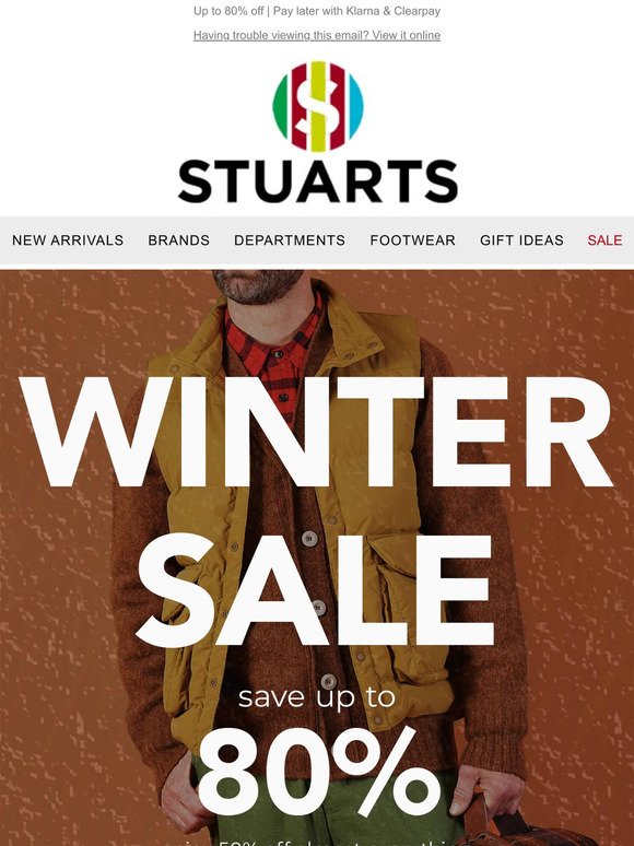 Last Chance for Winter Sale Savings 🚨