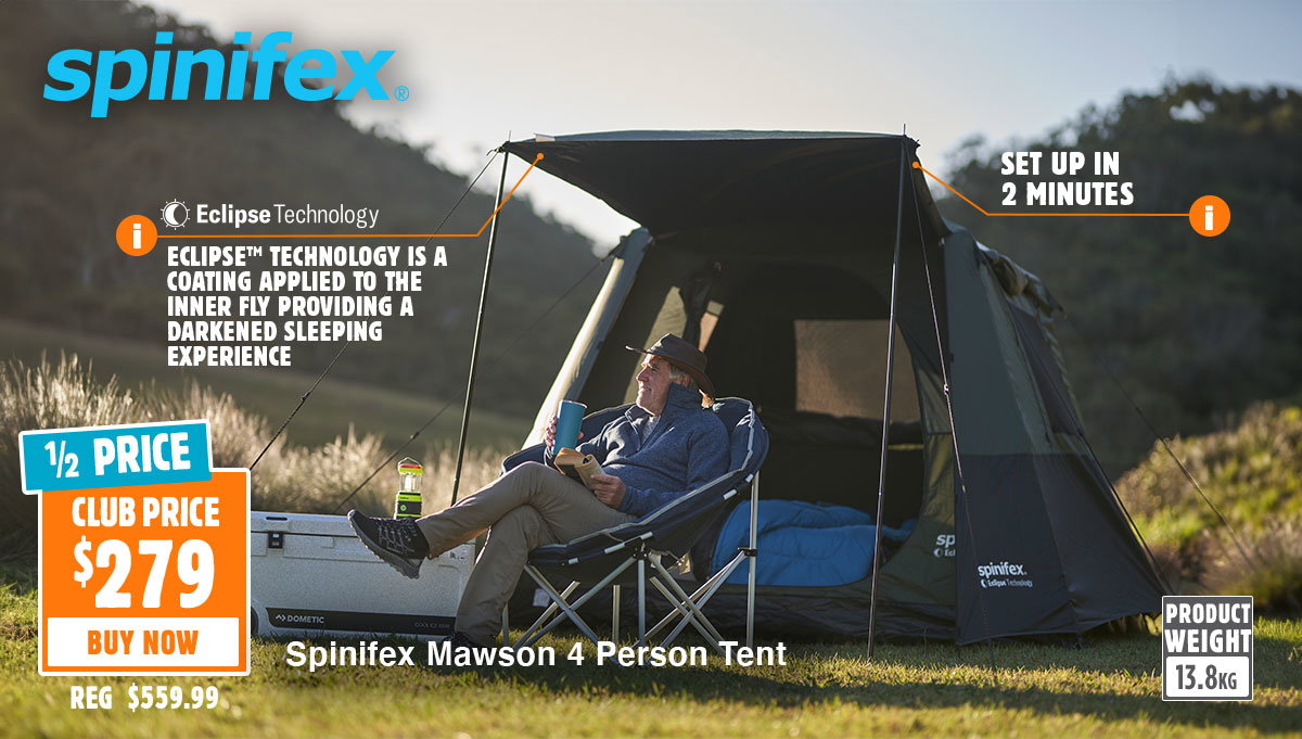 Spinifex Mawson 4 Person Tent
