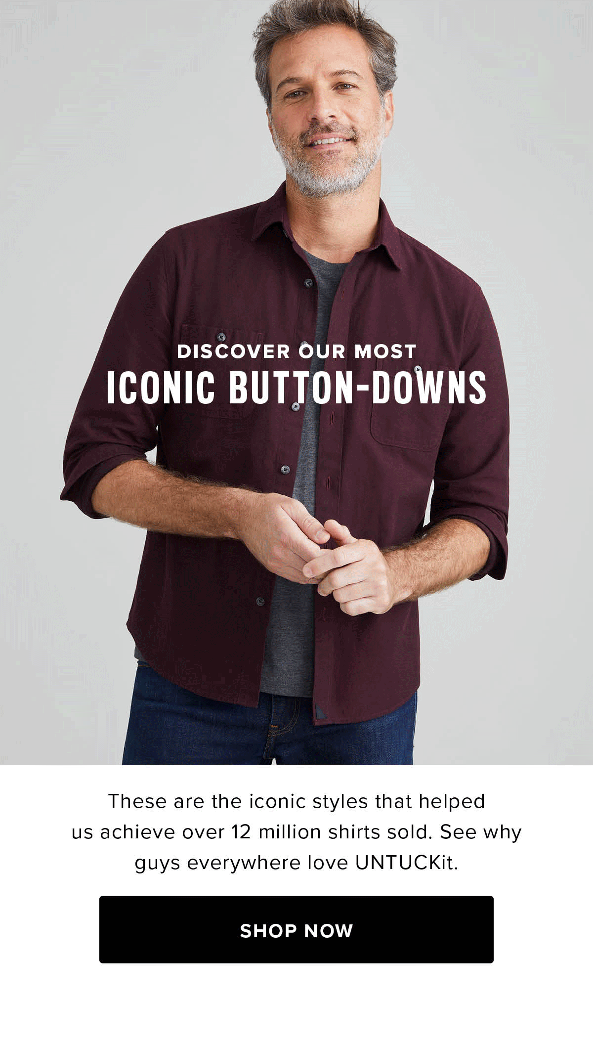 UNTUCKit Eyes on Icons 👀 Discover our Top Styles Milled