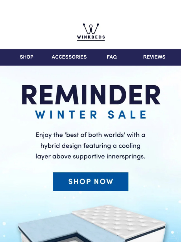 Wink Beds Our promise to you Milled