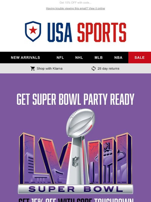 Get Super Bowl LVIII Party Ready 🏈
