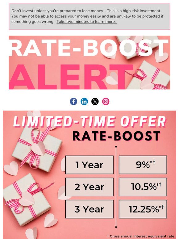 —, Unlock Your Valentine's Rate Boost - Limited Time Offer!
