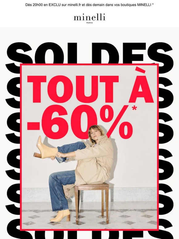 TOUT À -60% ❤️‍🔥 L'ultime démarque des SOLDES est arrivée !*