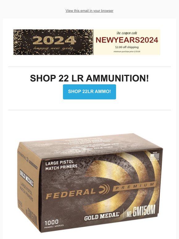 Shop Premium Large Pistol Multi Caliber Primers!