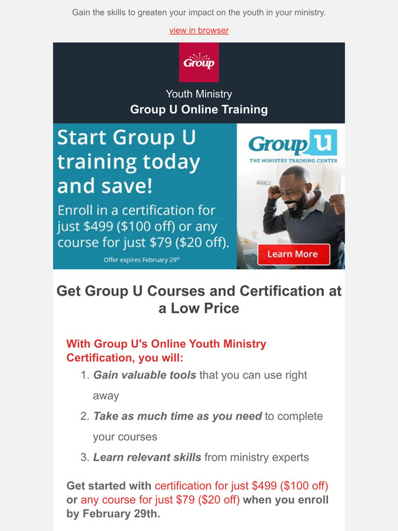 SAVE on Amazing Ministry Training