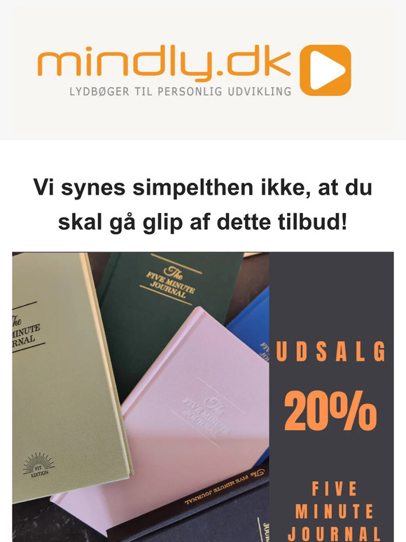 20 % Five Minute Journal