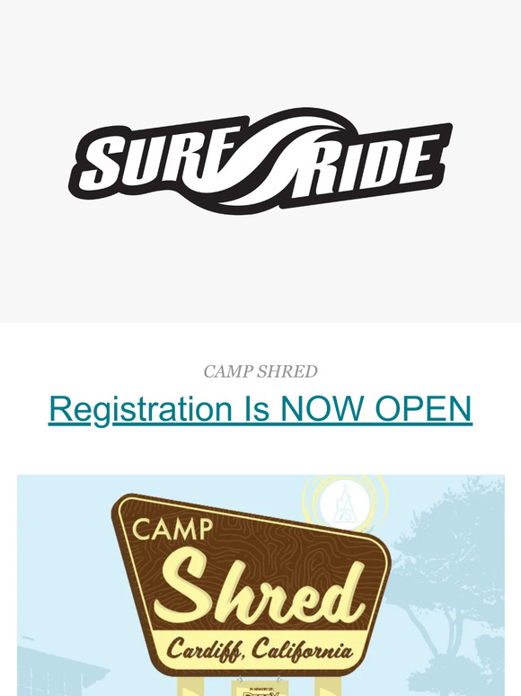 Camp Shred Registration Just Went Live