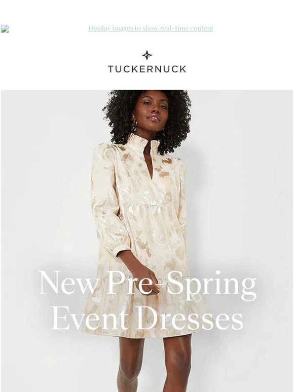 New Pre-Spring Event Dresses