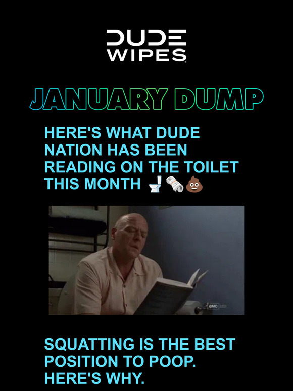 DUDE Products What's the best position to poop? 🤔 Milled