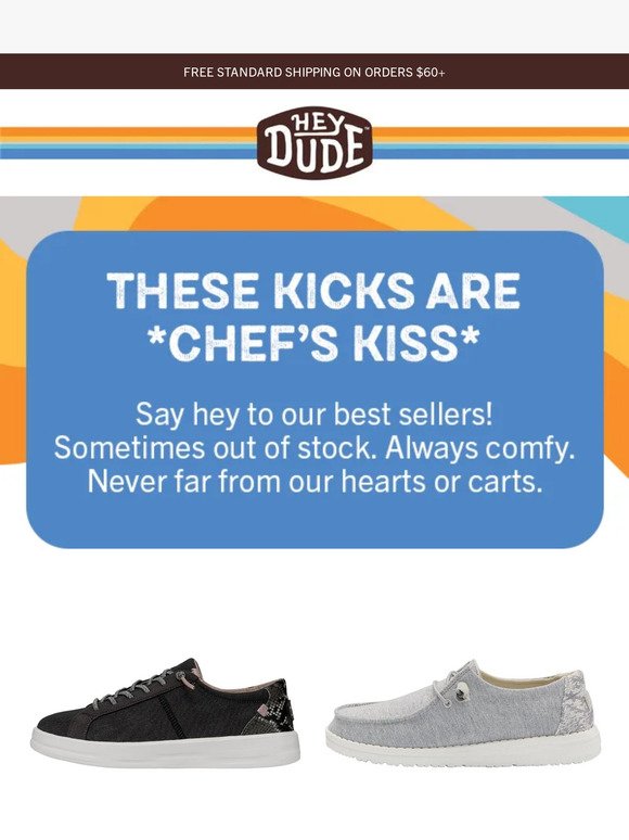 Hey Dude Shoes USA: We reel-y think you're gonna like these