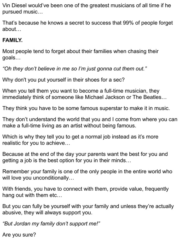 Baywood Audio Vin Diesel’s secret to success for artists… Milled