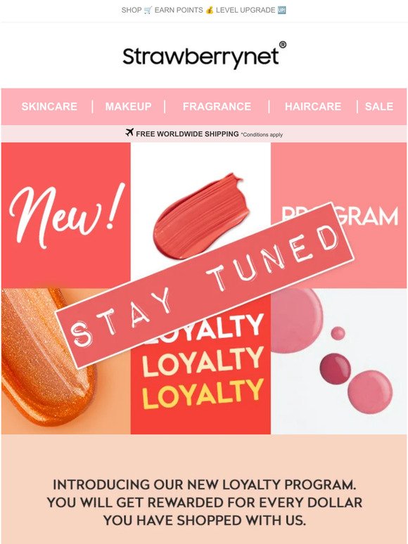 【STAY TUNED】New Loyalty Program is coming soon! 🔓