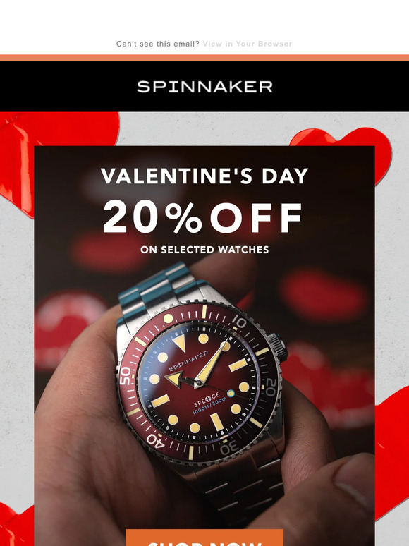 Spinnaker Watches Email Newsletters Shop Sales Discounts and