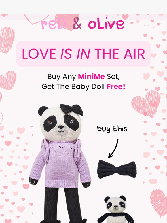 FREE Hello Baby Doll For Your Valentines Basket ❤️
