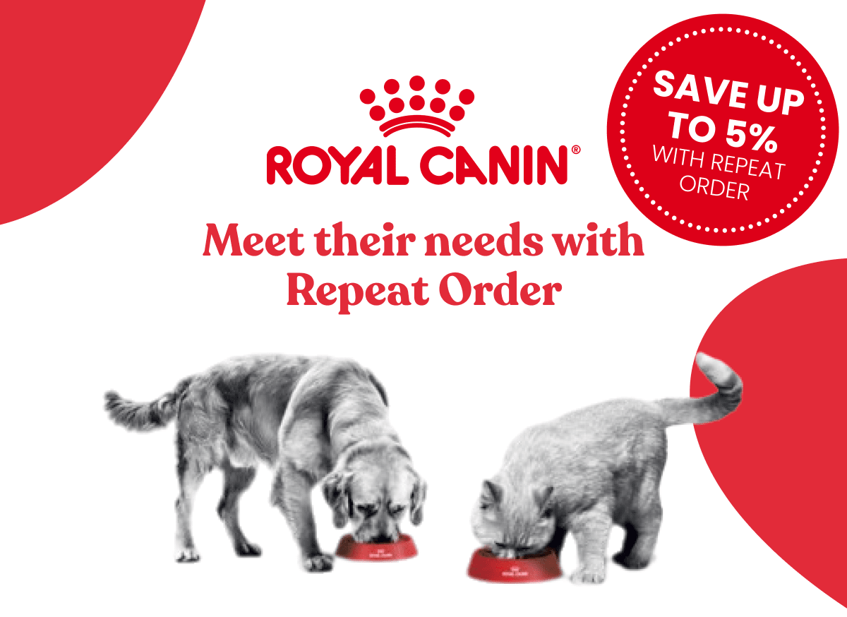 Fetch: Save 5% on every order of Royal Canin | Milled