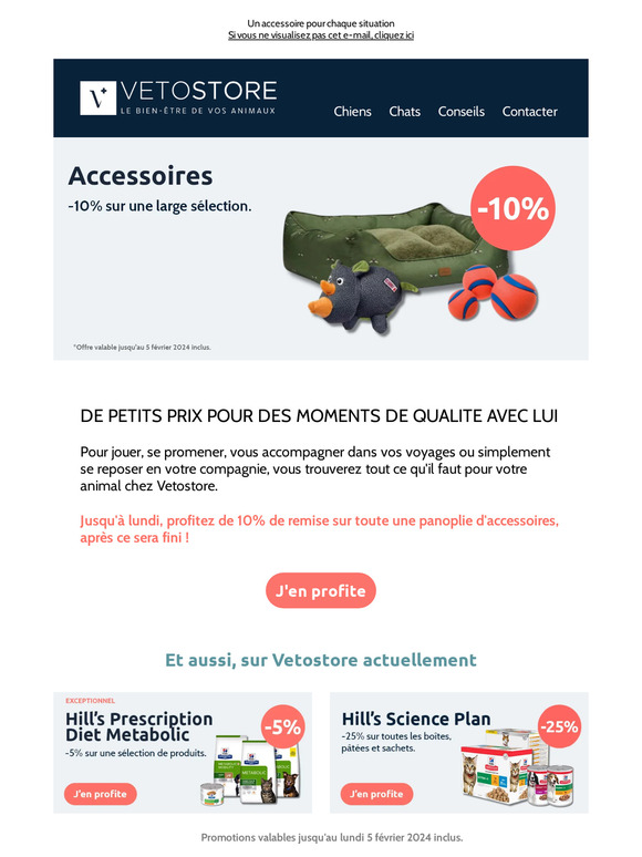 -10% sur une large sélection d'accessoires