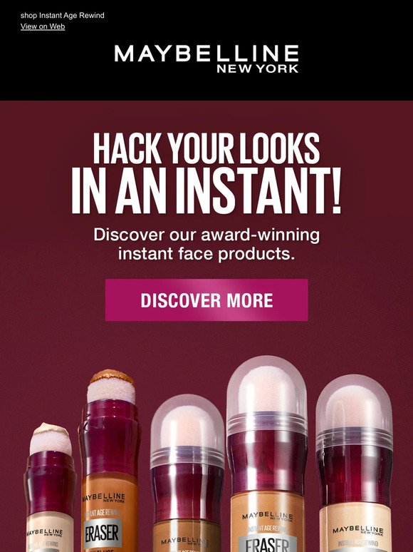 hack your makeup, in an instant!
