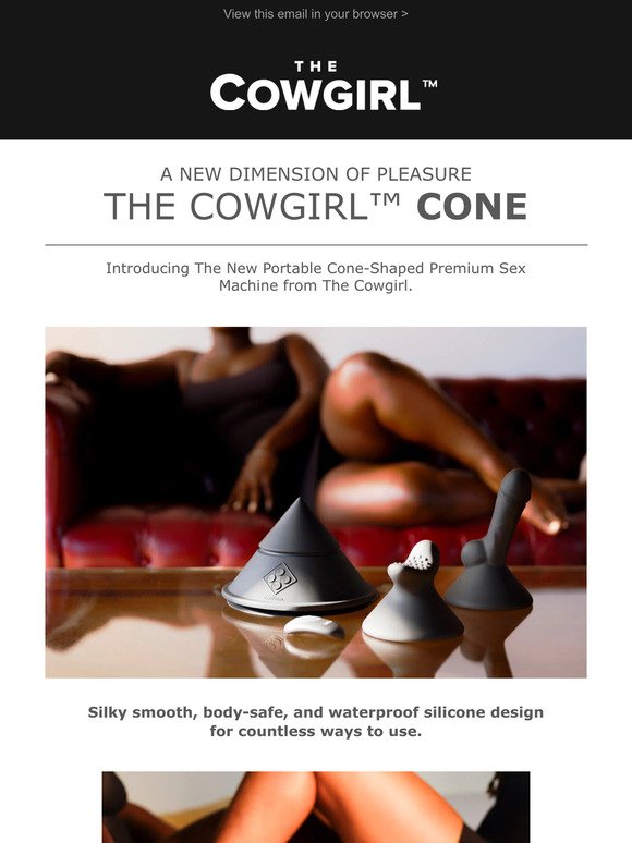 Cowgirl - The Cowgirl Cone Portable Cone-Shaped Premium Sex Machine 