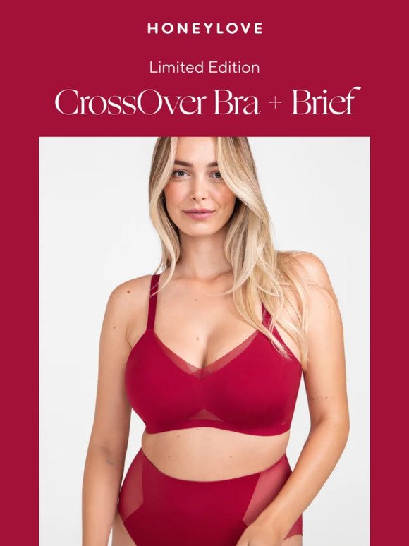Sculptwear by HoneyLove: NEW PRODUCT: The Crossover Bra is sexy