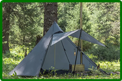 HUSSAR 20 lightweight tipi hot tent