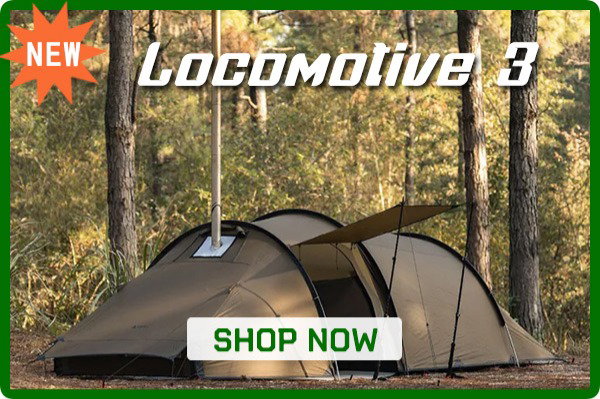 Locomotive 3 Chimney Tent